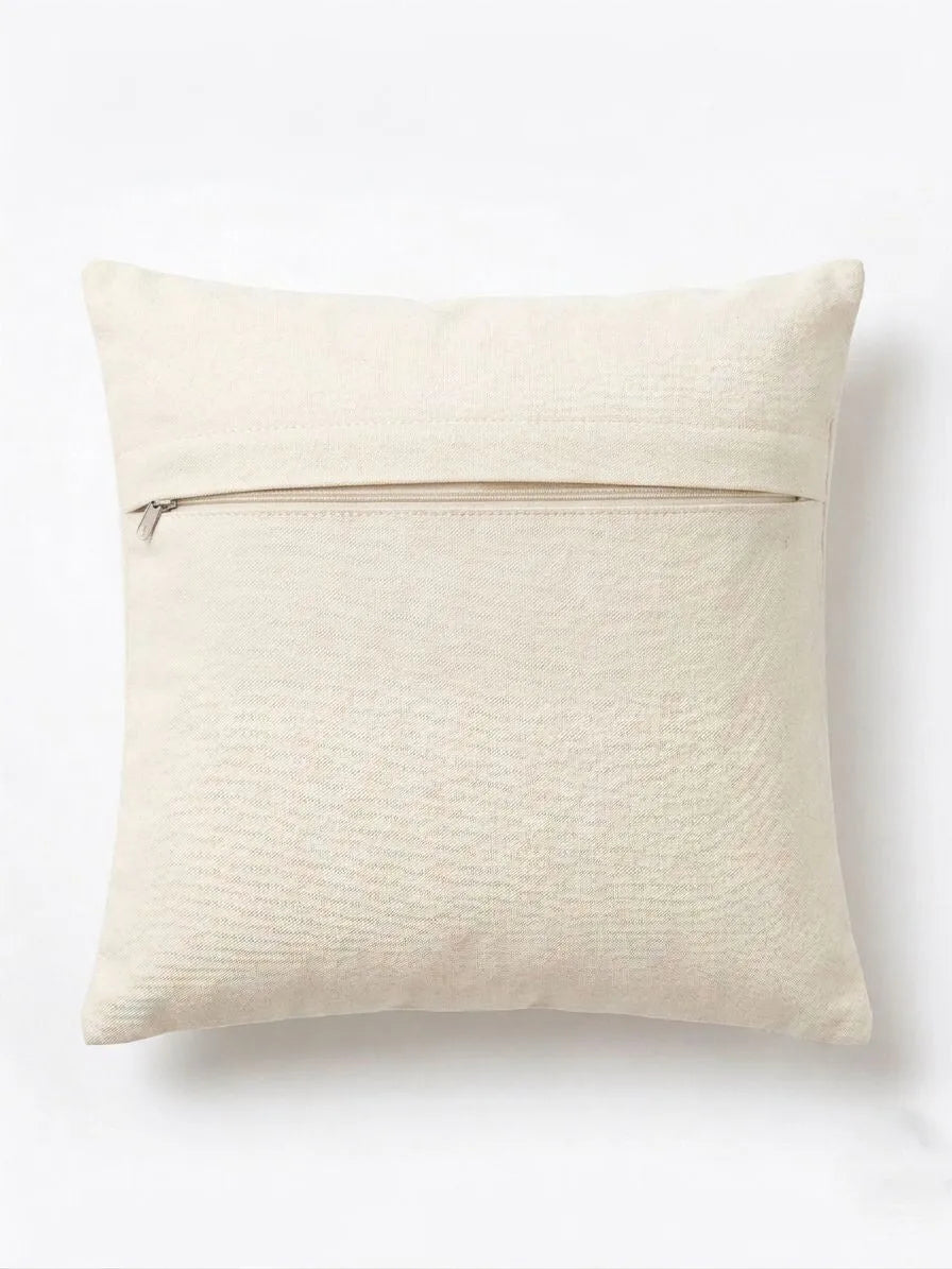 Abstract Botanical Hand-Tufted Cushion Cover