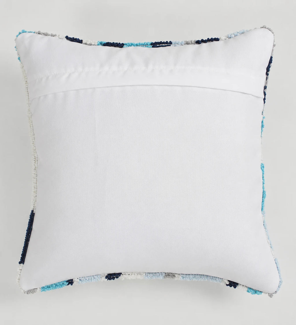 Arctic Mosaic Hand-Tufted Wool Pillow Cover